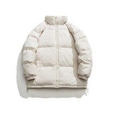 Harajuku Mens Navy Parkas Warm Thicken Korean Fashion Coats Winter Casual Jacket Male Streetwear Hip Hop Coat Woman Parkas aidase-shop