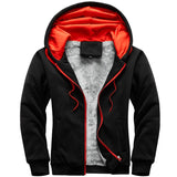 Aidase Men Hoodies Winter Thick Warm Fleece Zipper Men Hoodies Coat Sportwear Male Streetwear Hoodies Sweatshirts Men aidase-shop