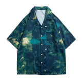 AIDASE  -  Men Shirt Men Long Sleeve Shirt Floral Print Shirt New Clothing Autumn and Summer Streetwear Casual Fashion Men Shirt V127 aidase-shop