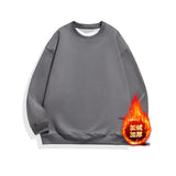 AIDASE  -  Fall Winter Large Size 300 Pou Retro Suede Sweatirt Men Heavyweight Trendy Brand Ins Loose Casual Hatl Jaet aidase-shop