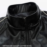 Aidase Leather Jacket Men Fashion Motocycle Jackets Stand Colar Pu Fall Winter Outwear Casual Faux Leather Coats Man Men's Clothing Top aidase-shop