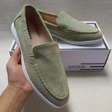 AIDASE  -  Classic Suede Leather Loafers Men Casual Shoes Luxury Brand Mens Breathable Slip on Driving Shoes Moccasins aidase-shop