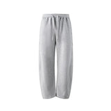 AIDASE  -  Japanese Sle Loose Fit Basic Thiened Curved Knife Pants Men Women Casual Pants Pure Color Straight Leg Summer Polyester aidase-shop