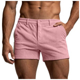 AIDASE  -  Men Corduroy Shorts Stylish Skinny Gym Sweat Shorts Summer Casual Sexy Bodybuilding Workout Short Boy Glitter aidase-shop