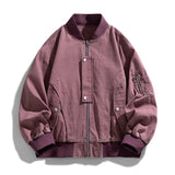 AIDASE  -  High Quality Spring American Style Trend Denim Jackets Men 100%Cotton Male Bomber Jacket Fashion Loose Zippers Outwear Coat Man aidase-shop