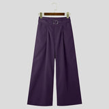 AIDASE  -  2025 American Style Trousers Fashion Men Deconstruct High Waisted Pants Casual Streetwear Loose Wide Leg Pantalons S-5XL aidase-shop