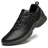Aidase Fashion Men Shoes Men Genuine Leather Shoes Casual Lace-up Shoes Breathable Fashion Sneakers New aidase-shop