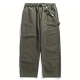 Aidase Japanese Cargo Pants Men Women Vintage Loose Solid Color Trousers American High Street Casual Pants Hip-hop Streetwear Unisex aidase-shop