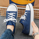 AIDASE  -  Summer New Couple White Canvas Shoes, Minimalist Breathable Soft Sole All-match Daily Casual Sneakers aidase-shop