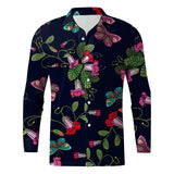 AIDASE  -  Fashion Classic Fit Business Casual Shirt Men Long Sleeve Winter Casual Printed Shirts Fashion Top Blouse Man Clothing Camisas aidase-shop