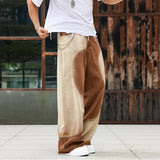 AIDASE  -  Men Color-coded Straight Simple Basic Floor Length Casual Jeans Pants Four Seasons American Style Male Denim Trousers Clothes aidase-shop
