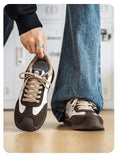 AIDASE  -  New Men Retro Color Matching German Training Shoes, Breathable Soft Bottom Lightweight Casual Sports Footwear aidase-shop