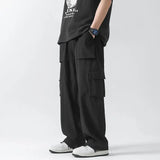 AIDASE  -  Autumn Fashion Brand Korean Edition American Wide Leg Workwear Pants Loose and Handsome Straight Leg Versatile Casual Pants aidase-shop