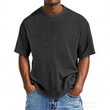 AIDASE  -  New Men's Summer T-shirt Short Sleeve Casual Versatile aidase-shop