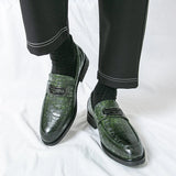 AIDASE  -  Fashionable Men Loafers Men Casual Comfortable Versatile Brand Small Leather Shoes Gentleman's Shoes Men Shoes in Sizes 38-46 aidase-shop
