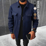 AIDASE  -  Loose Fit Casual Corduroy Workwear Jacket New Hot Sale Of The Season Turn-down Collar Outerwear Comfortable Regular Length from aidase-shop