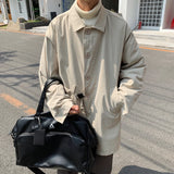 Aidase Autumn Trench Coat Men Warm Oversized Casual Long Coat Men Streetwear Korean Loose Thick Windbreaker Jacket Mens Overcoat M-2XL aidase-shop