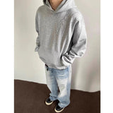 AIDASE  -  American Sle Embroidered Hoodie Sweatirt for Men Casual Loose Streetwear Autumn Hard And Stiff Hooded Jaet Couples aidase-shop