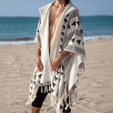 AIDASE  -  Suitable for Men Cardigans of All Shapes New Loose Casual Men's Beach Sun Protection Clothes Bohemian Style Holiday Print Shawls aidase-shop