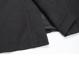 AIDASE  -  New Chinese Style Suit Men's Niche Design Traditional Button Stand Collar Jacket Black Straight Wide Shoulder Coats Ruffian Cool aidase-shop