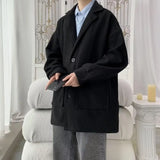 Aidase Big Size Long Winter Men's Coat Long Man Trench Coat Winter Warm Wool Men's Fashion Coat Top 2024 New Korean Reviews Clothes 5XL aidase-shop
