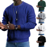 Trendy  Men Autumn Top Simple Style O Neck Men Autumn Top Pullover Streetwear Autumn Sweater Male Clothes aidase-shop