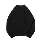 AIDASE  -  Laid-ba Twist Knit Sweater Thiened round Ne Casual Versatile Trendy for Men And Women Autumn Winter Comfortable Loose Fit aidase-shop