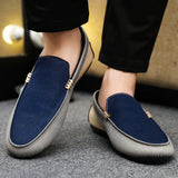 AIDASE  -  New Spring Summer Men's Casual Shoes Plus Size Moccasins Trendy Slip-On Lazy Shoes Lightweight Driving Footwear aidase-shop