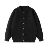 AIDASE  -  Autumn Winter New Fashion Men’s Solid Color Single-breasted O-neck Long Sleeve Casual Trendy Knitted Cardigans Male Clothes Coat aidase-shop