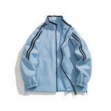 Aidase Solid Color Baseball Jacket Men Casual Stand Collar Bomber Jackets Spring Autumn New Baseball Collar Jacket Casual Zipper Jacket aidase-shop