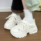AIDASE  -  New Arrival Women's Dad Shoes Summer Butterfly Design Lightweight Platform Sneakers Height Increasing Chunky Sole Casual Walking aidase-shop