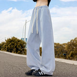 AIDASE  -  Korean Streetwear Baggy Jeans Men Fashion Loose Straight Wide Leg Denim Pants Autumn New Men's Brand Clothing Long Jean Trousers aidase-shop