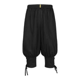AIDASE  -  Men'S Wide Loose Casual Pants Mens Retro Solid Color Pants Ankle Strap Pants Medieval Quick Drying Pants Men Clothing Hombre aidase-shop