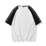 AIDASE  -  Ice Silk Quick Dry Loose Fit round Neck Short Sleeve T-Shirt Sportswear Versatile Thin Summer Top for Men Fashion Urban Style aidase-shop