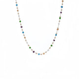 AIDASE  -  Simple Mix Color Acrylic Crystal Beads Choker Retro Men Hip Hop Necklace Fashion Party Jewelry Accessories Gifts aidase-shop