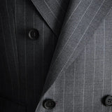 AIDASE  -  Classic Business Men's Suit Wedding Suits Comfort 2-Pieces Stripe Tailor-Made Groom Groomsman Formal Occasions Size Customized aidase-shop