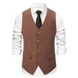 AIDASE  -  Mens Fashion Medieval Retro Casual Suit Vest Big Jackets aidase-shop