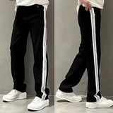Aidase Trousers White Straight Male Cowboy Pants Retro Jeans for Men Classic Cheap Denim Aesthetic Stylish Baggy 90s Streetwear Loose aidase-shop