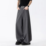 AIDASE  -  American Style Mem's Pants High Street Curved Knife Trousers Summer Fashion Casual Loose Handsome Menswear Tide aidase-shop