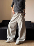 AIDASE  -  American Retro Striped Wide Leg Pants ex Cleanfit High Street Casual Versatile Loose Fit Couple's Trendy Leisure Trousers aidase-shop