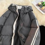 Aidase Autumn Winter Korean Fashion Trend Hooded Cotton-Padded Jacket Men Casual Loose Thick Warm Parka Coat Winter Puffer Jacket Men aidase-shop