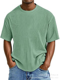 AIDASE  -  New Men's Summer T-shirt Short Sleeve Casual Versatile aidase-shop