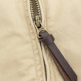 AIDASE  -  Classic Khaki Spring Autumn New Arrival Thin Zipper Workwear Jacket Washed Collar Zipper Leisure Polyester Fabric Coat for Men aidase-shop