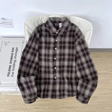 AIDASE  -  Loose Long Sve Casual irt for Men Spring Autumn Polyester Fiber Button Detail Other Sle Other Season Spring aidase-shop