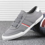 AIDASE  -  Quality Unisex Canvas Low Top Sneakers Soft Latex Insole Comfortable Women Men Casual Shoes Students Shallow Board Shoes aidase-shop
