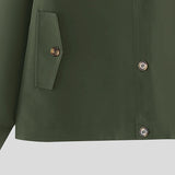 AIDASE  -  Men Jackets Patchwork Lapel Long Sleeve Zipper Casual Male Thin Coats Streetwear Loose Fashion Men Outerwear S-5XL aidase-shop