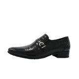 AIDASE  -  New Men's Business Shoes High-End Italian Leather Carved Floral Slip-On Buckle Low-Top Breathable Rubber Outsole Derby aidase-shop