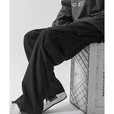 AIDASE  -  Autumn Fashion Brand Korean Edition American Wide Leg Workwear Pants Loose and Handsome Straight Leg Versatile Casual Pants aidase-shop