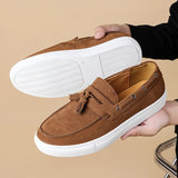 AIDASE  -  Men Business Vulcanized Shoes American-style Casual Comfortable Breathable Fashionable Sneakers Driving Travel Shoes Men aidase-shop