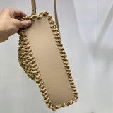 AIDASE  -  Bohemian Beach Bags For Women Luxury Designer Handbag Purses  In Braided Rope Hollow With Inner Pocket Underarm Shoulder aidase-shop